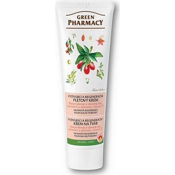 Green Pharmacy Vyživujúci a regeneračný pleťový krém 100 ml