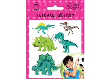Arch Tetovacie obtlačky s atestom pre deti Dinosaury