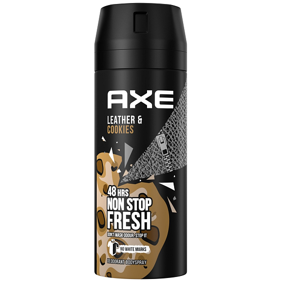 Axe Collision Leather & Cookies deodorant sprej pre mužov 150 ml