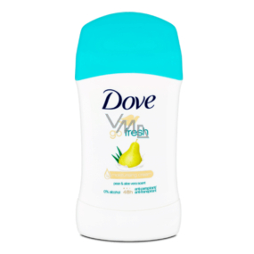Dove Go Fresh Hruška a Aloe Vera antiperspirant dezodorant stick pre ženy 40 ml