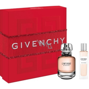 Givenchy L Interdit toaletná voda pre ženy 50 ml + toaletná voda 15 ml, darčeková sada