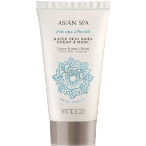 Artdeco Asian Spa Super Rich Hand Cream & Mask extra výživný krém a maska na ruky 75 ml