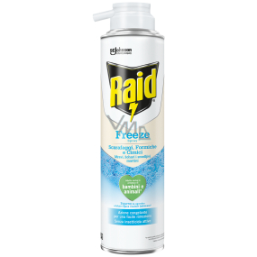 Raid Essentials Freeze mraziaci aerosól proti lezúcemu hmyzu v spreji 350 ml