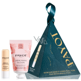 Payot Boule De Noel Nourrir & Réconforter krém na ruky 30 ml + Créme N°2 Stick lévres balzam na pery 4 g, kozmetická sada pre ženy