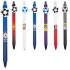 Guľôčkové pero Colorino Football blue, modrá náplň 0,5 mm