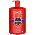 Old Spice Captain 3v1 sprchový gél a šampón pre mužov 1000 ml