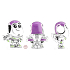 Prívesok Striebro 925 Disney Pixar Buzz Lightyear, korálik na náramku film