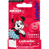 Labello Cherry Cupcake Minnie Disney balzam na pery pre deti 4,8 g, vek 3+