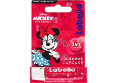 Labello Cherry Cupcake Minnie Disney balzam na pery pre deti 4,8 g, vek 3+