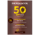 Dermacol Sun SPF50 vodoodolné mlieko na opaľovanie 2 x 15 ml