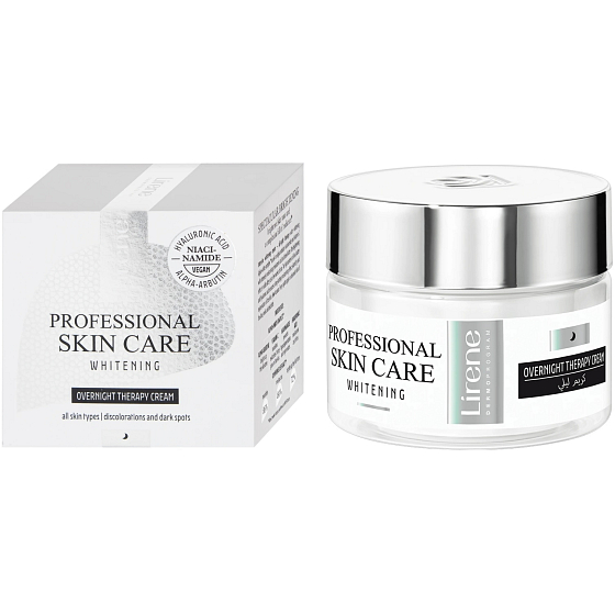Lirene Professional Skin Care bieliaci nočný krém 50 ml