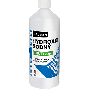 BALTECH hydroxid sodný na čistenie odpadov, tekutý, 1 l