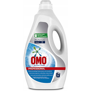 Omo Professional Active Clean univerzálny prací gél 71 dávok, 5 l Omo Professional Active Clean univerzálny prací gél 71 dávok, 5 l
