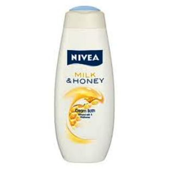 Nivea Milk & Honey pena do kúpeľa s mandľovým mliekom 500 ml