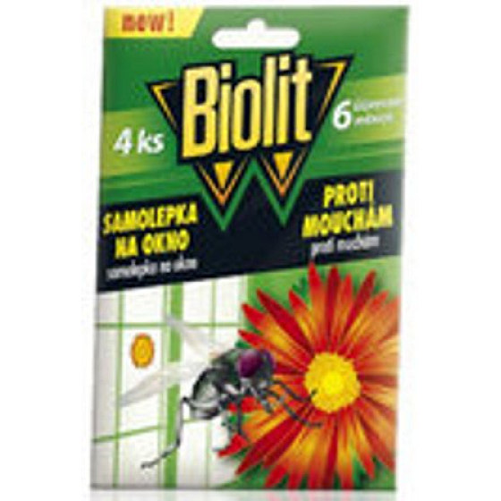 Biolit Samolepka v tvare kvetu na ničenie lietajúcich múch
