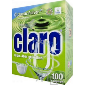 Claro Eco Classic prášok do umývačky riadu 100 dávok 2 kg