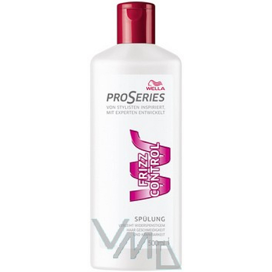 Wella Pro Series Frizz Control pre balzam bujné, nepoddajné, strapaté vlasy 500 ml
