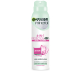 Garnier Mineral Protection Cotton Fresh 48h antiperspirant deodorant v spreji pre ženy 150 ml