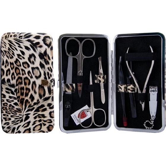 Kellermann 3 Swords Luxusná manikúra 8 dielna Fashion Materials v aktuálnom módnom materiáli 7855PN