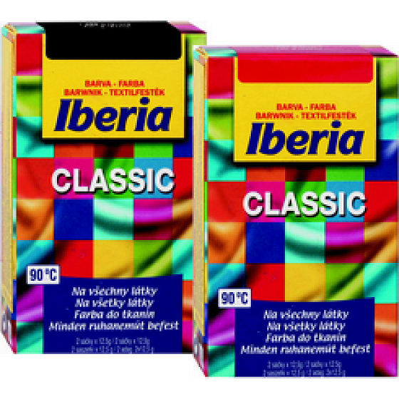 Iberia Classic Farba na textil orieškovo hnedá 2 x 12,5 g