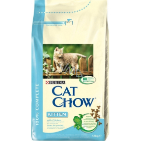 Purina Chow Kitten kompletné krmivo pre mačiatka 1,5 kg