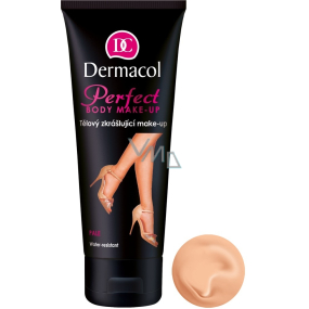 Dermacol Perfect vodeodolný skrášľujúce telový make-up odtieň Pale 100 ml