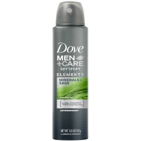 DÁREK Dove Men + Care Elements Minerals + Sage antiperspirant sprej pro muže 150 ml