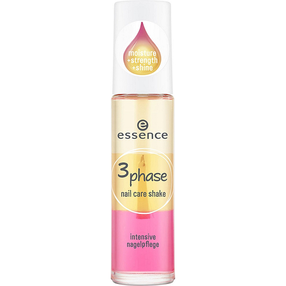 Essence 3 Phase Nail Care Shake starostlivosť o nechty 9 ml