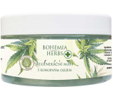 Bohemia Gifts Cannabis Konopný olej regeneračná masť pre suchú a popraskanú pokožku 100 ml