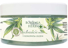Bohemia Gifts Cannabis Konopný olej regeneračný masť pre suchú a popraskanú pokožku 100 ml