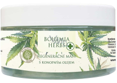 Bohemia Gifts Cannabis Konopný olej regeneračná masť pre suchú a popraskanú pokožku 100 ml