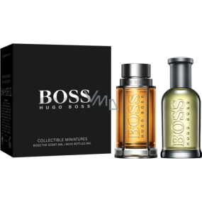 Hugo Boss Boss The Scent toaletná voda 5 ml + Boss No.6 Bottled toaletná voda 5 ml, Miniatúra set