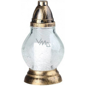 Rolchem Lampa sklenená praskanie guľa 23,5 cm