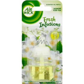 Air Wick Fresh Infusions Jasmine Iced Tea - Vôňa jazmínového ľadového čaju elektrický osviežovač náhradná náplň 19 ml