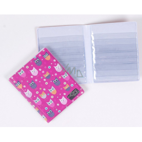 Albi Puzdro na karty aj doklady sovička 10 cm × 13,5 cm