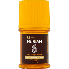 Nubian OF6 Brtakaroten vodeodolný olej na opaľovanie 60 ml