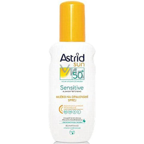 Astrid Sun Sensitive OF50 + Mlieko na opaľovanie sprej 150 ml