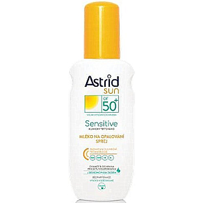 Astrid Sun Sensitive OF50 + Mlieko na opaľovanie sprej 150 ml