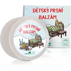 Aromatica Prsný balzam s bambuckým maslom pomáha uvoľniť dýchacie cesty pre deti 30 ml