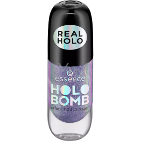Essence Holo Bomb lak na nechty s holografickým efektom 03 hoLOL 8 ml