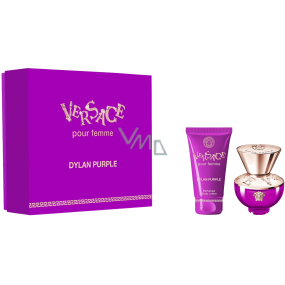 Versace Dylan Purple parfumovaná voda 30 ml + telové mlieko 50 ml, darčeková sada pre ženy