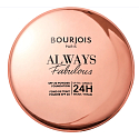 Bourjois Always Fabulous kompaktný púder 100 Rose Ivory 7 g