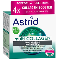 Astrid MultiCollagen Nočný krém proti vráskam 50 ml