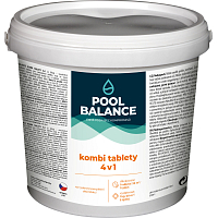 POOL Bazénová chémia Kombi tablety 4v1 2,2 kg
