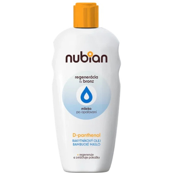 NUBIAN Mlieko po opaľovaní Regenerácia & Bronz 200 ml