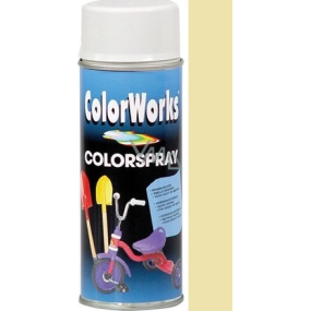 Color Works Colorsprej 918502 slonovinová kosť alkydový lak 400 ml