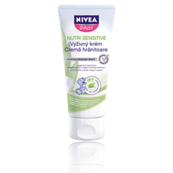 Nivea Nutri Sensitive výživný krém na citlivú detskú pokožku 100 ml