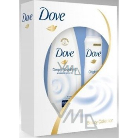 Dove Original deodorant sprej 150 ml + sprchový gél 250 ml, kozmetická sada