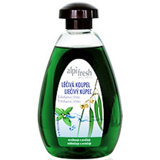Alpifresh Eukalyptus + Mäta bylinkový liečebná kúpeľ 500 ml