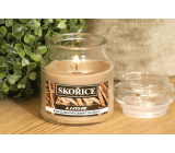 Lima Aroma Dreams Škorica aromatická sviečka pohárik s viečkom 120 g